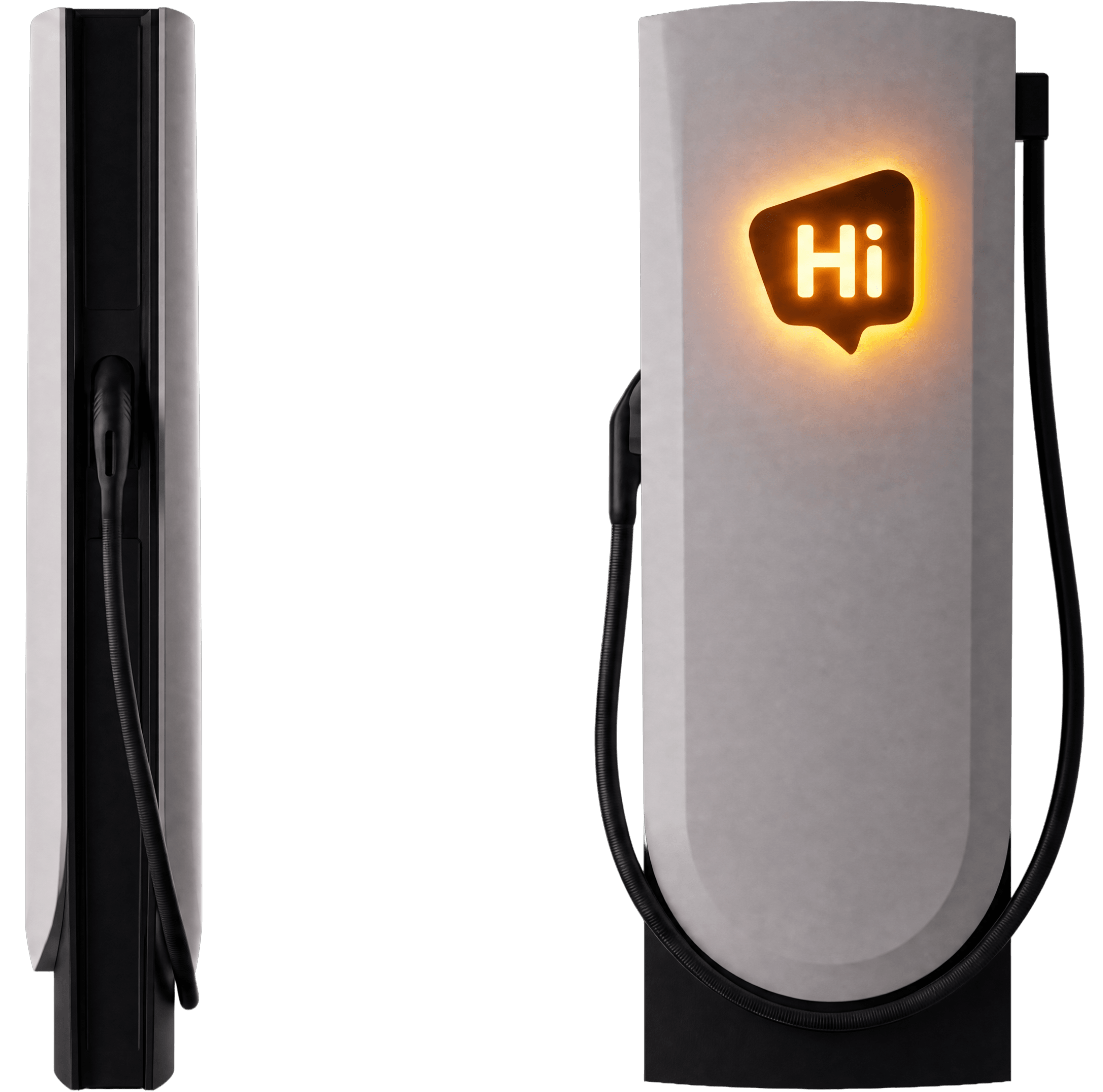HiON V4 Supercharger — side and front profiles